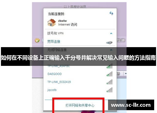 如何在不同设备上正确输入千分号并解决常见输入问题的方法指南